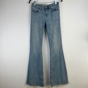 Idyllwind Flare Jeans Light Wash Denim Bell Bottoms Size 4x32 Miranda Lambert